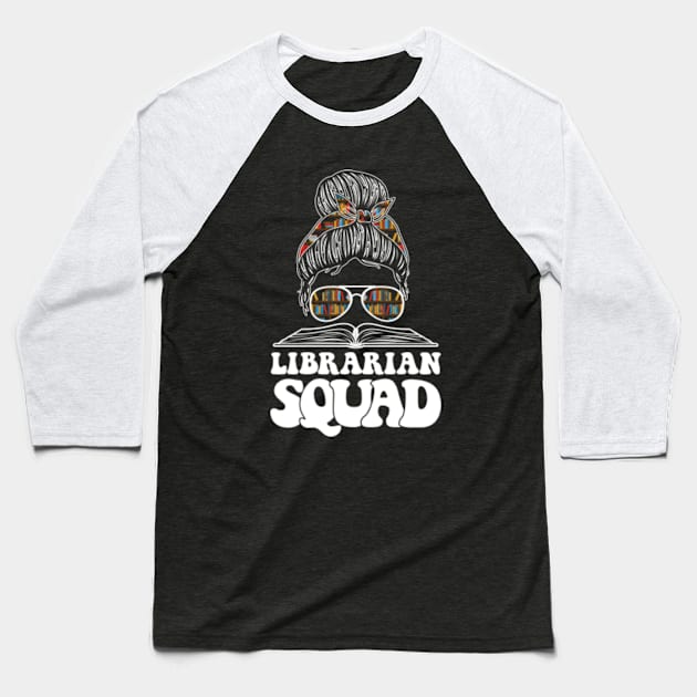 Librarian squad Baseball T-Shirt by GreenCraft